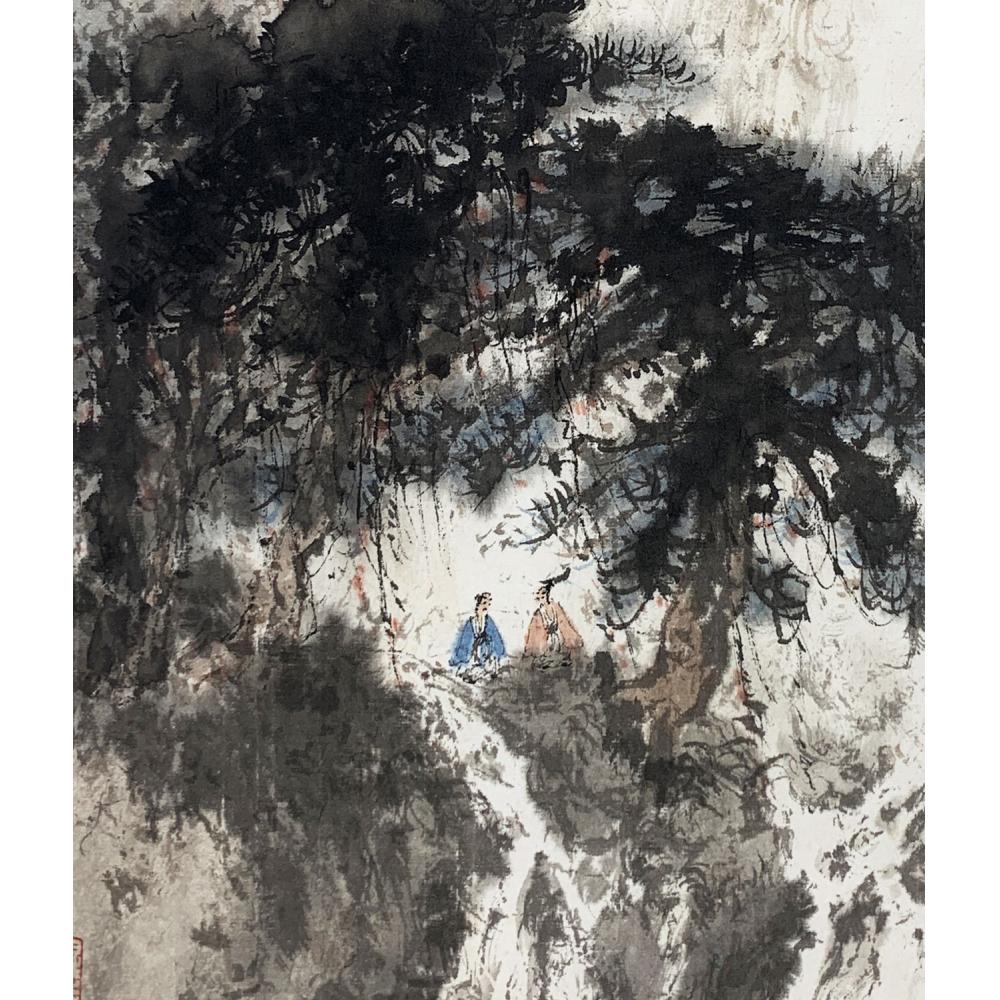 徐善·国画《山水》